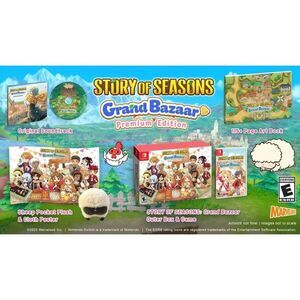 Story Of Seasons: Grand Bazaar Premium Edtion for Nintendo Switch 2  VIDEOGAMES
